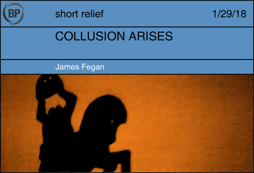 COLLUSION ARISES by James Fegan