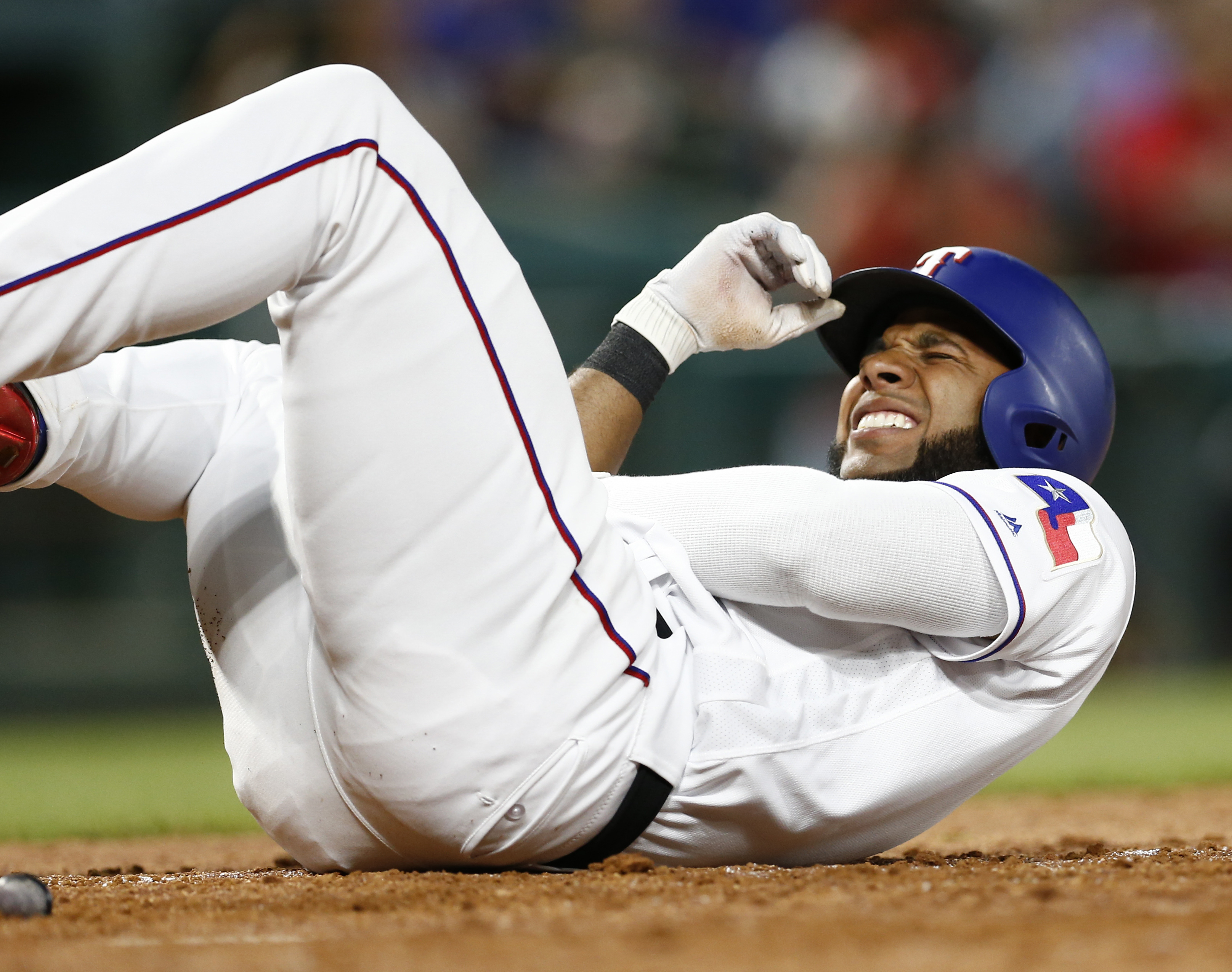 Just because Adrian Beltre reached 3,000 hits doesn't mean you can touch  his head