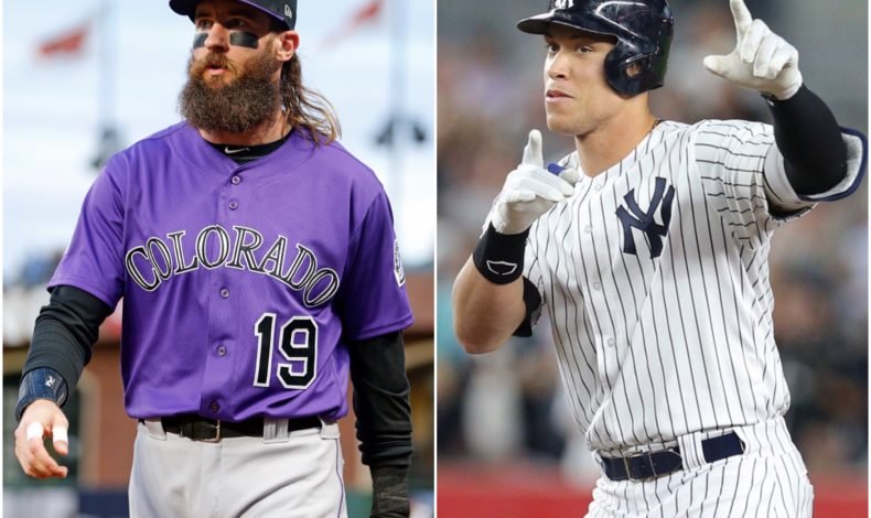 Tale of the Tape: Charlie Blackmon vs. Aaron Judge