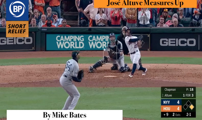 Short Relief: Literally Loving José Altuve