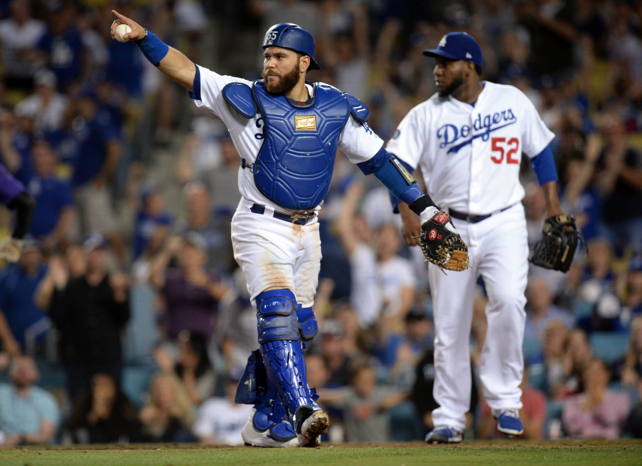 MLB playoffs: Why the Dodgers feel confident in their catchers