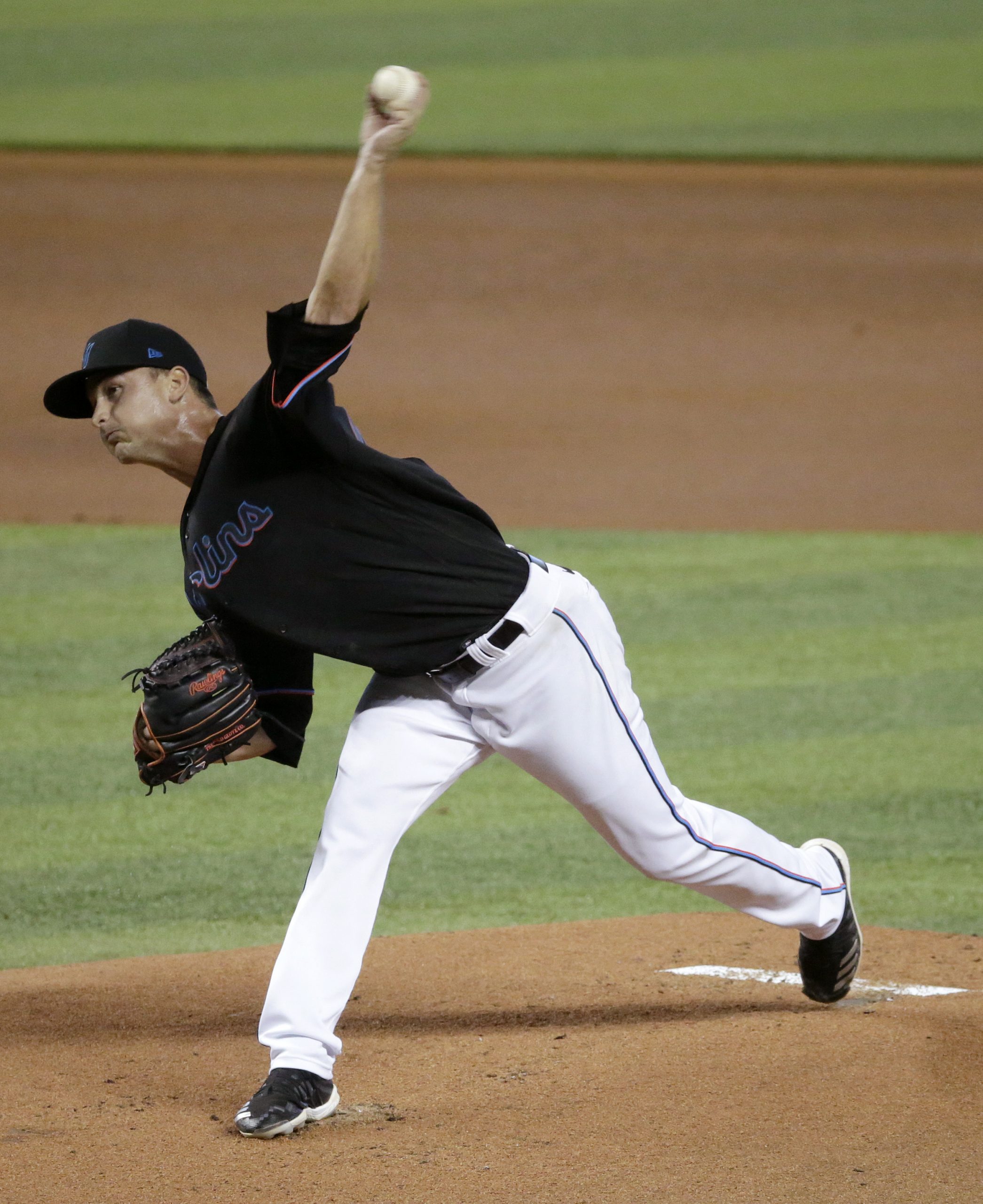 Braxton Garrett works 6 strong innings as the Marlins beat the Brewers 2-0