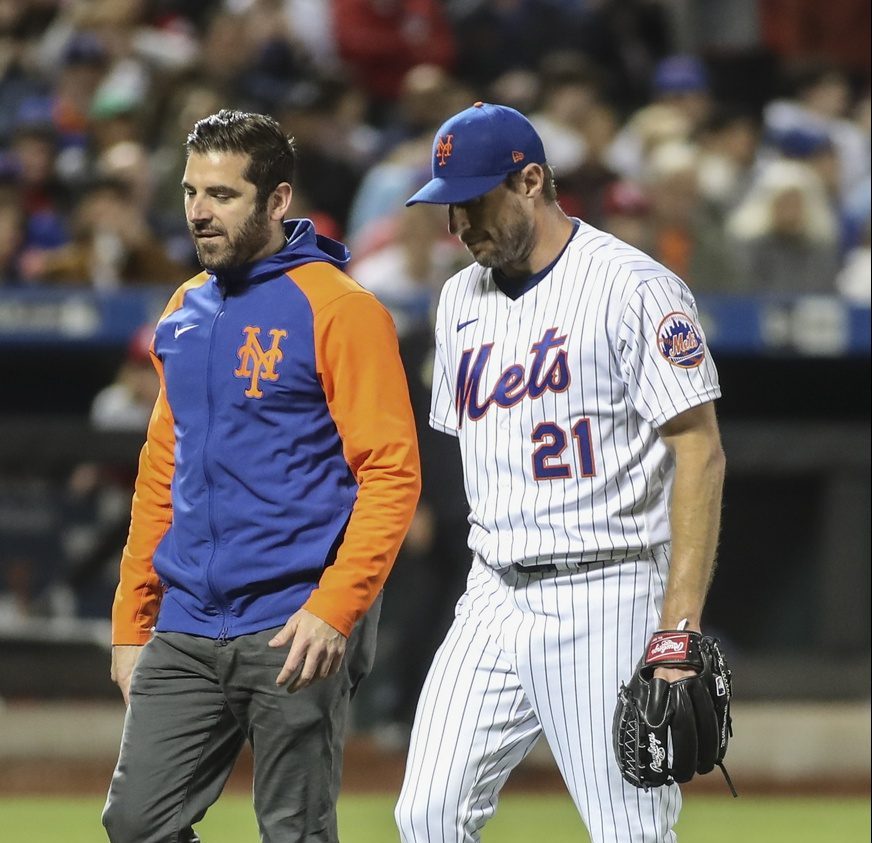 Mets injury update: Max Scherzer diagnosed with oblique strain