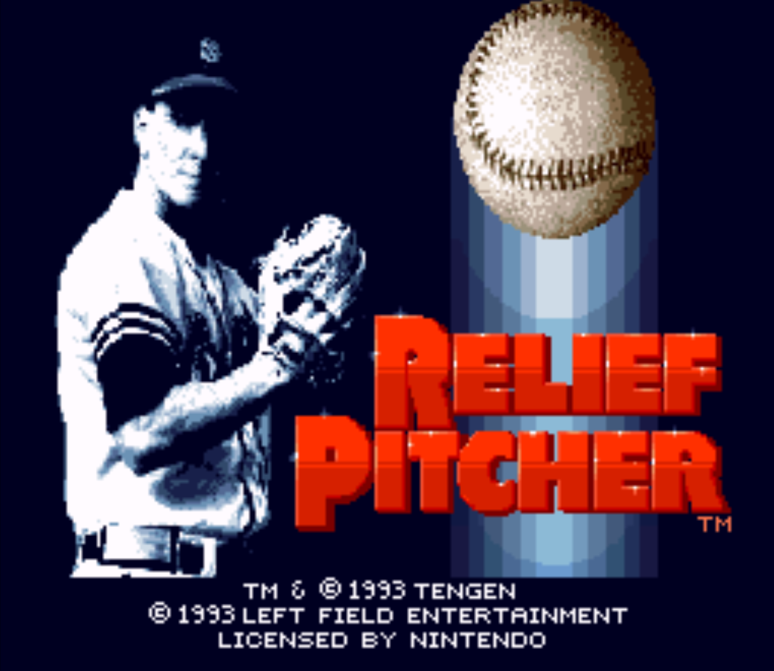 Relief pitcher, baseball