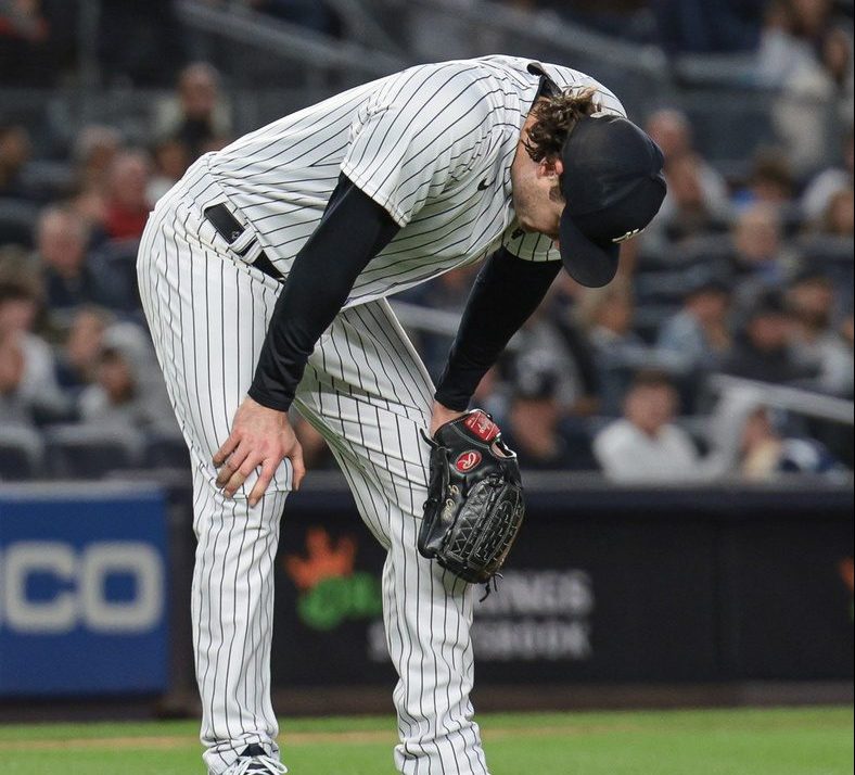 Gerrit Cole as a young Yankees fan 