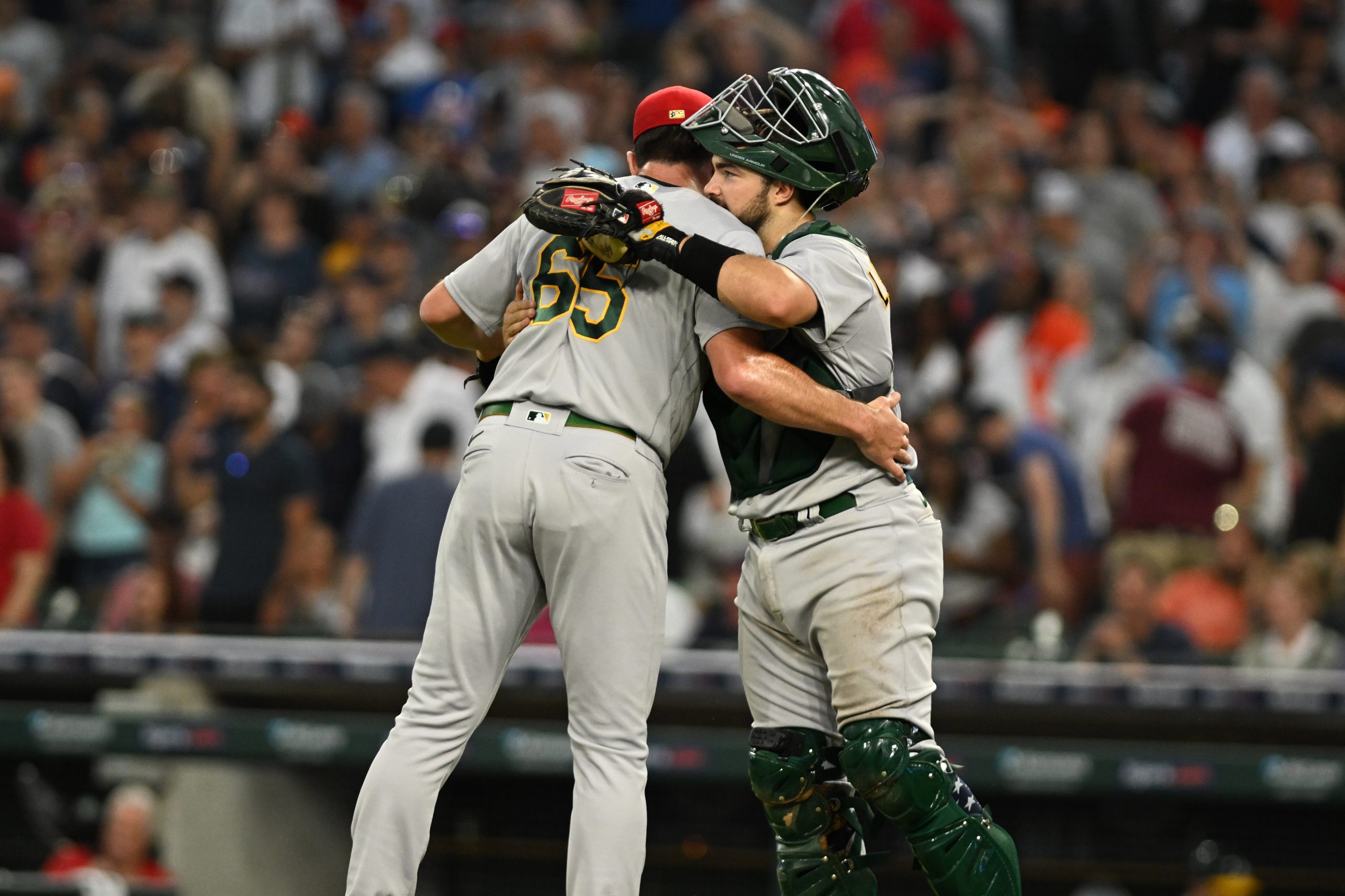 Shea Langeliers' two-run triple, 04/28/2023